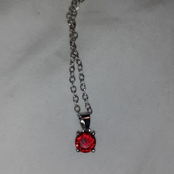 Effy Princess Cruises Necklace & Earrings Set Ruby FINAL PRICE - Picture 3 of 4